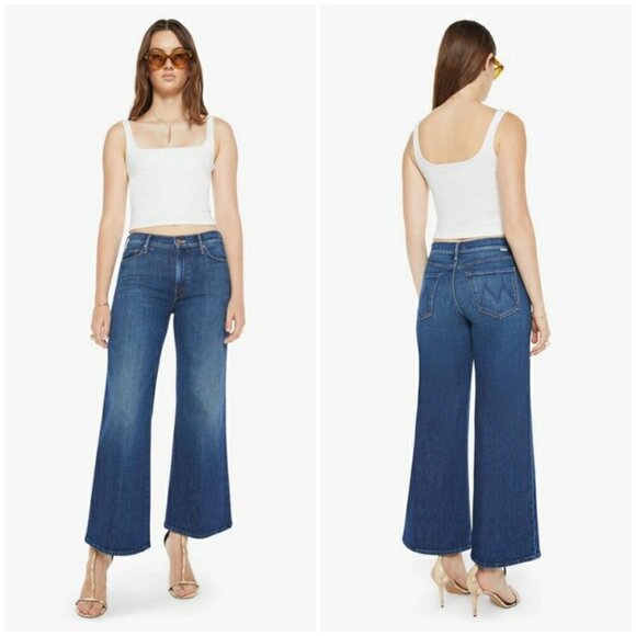 💕MOTHER💕 Twister Flood Jeans ~ Clothing Optional 29 NWOT - Picture 1 of 16